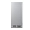 Avallon 15 Inch Wide 33 Cu Ft Compact Refrigerator with LED Lighting and Left Swing Door AFR152SSLH